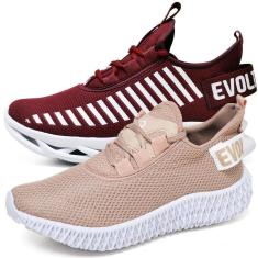 Imagem de 2 Tênis Feminino Evoltenn Easy Modelos Diferentes-Feminino