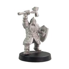 Imagem de Bramndur Martelo de Pedra - Basilisco Miniaturas - Metal Branco - RPG