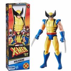 Imagem de Boneco Wolverine 30cm Titan Hero XMEN `97 Hasbro F7972