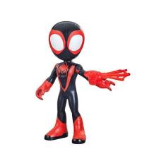 Imagem de Boneco Marvel Miles Morales Homem-Aranha - 22cm Com Acessório Hasbro