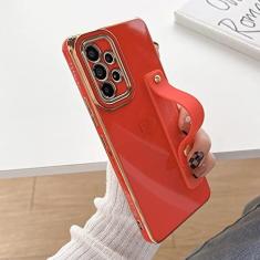 Imagem de Capa de suporte de pulso de coração para samsung s22 ultra s22 plus s21 s20 fe a53 a13 a52 a12 a52s 5g capa protetora de telefone para samsung a52