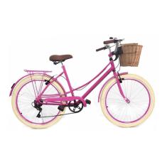Imagem de Bicicleta Vintage Retro Food Bike estilo antiga com 6 Marchas-Feminino