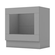 Imagem de Balcão Forno de Embutir 80cm Americana com Tampo Cooktop - Móveis Henn