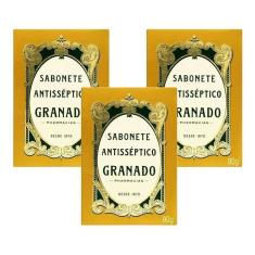 Imagem de KIT 3 Sabonetes em Barra Antisséptico Granado Tradicional 90g