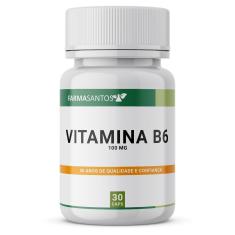 Imagem de Vitamina B6 (Piridoxina) 100Mg 30 Cápsulas