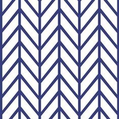 Imagem de Papel De Parede Adesivo Lavável Linhas Azuis 12M