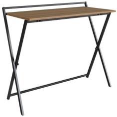 Imagem de Escrivaninha Dobravel Estilo Industrial P1022 Preto Mell PP