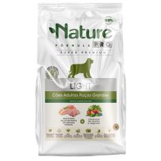 Imagem de Ração Seca Alinutri Nature Fórmula Pro Light para Cães Adultos Raças Grandes - 15 Kg
