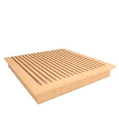 Imagem de Cama King Sob Medida CA 201cmx208cm 100% MDF Casa Lar - Casa Lar Dormi