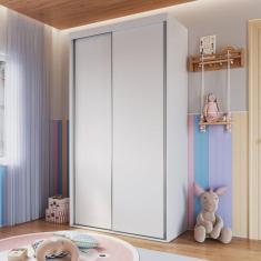 Imagem de Guarda-roupa Infantil 2 Portas de Correr Rc2105 Branco