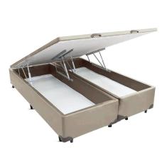 Imagem de Cama Box Cosmopolita KING SIZE  Corano Bege 193x203