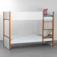 Imagem de Beliche Samuca - Amêndoa e Branco - Abra Casa