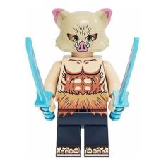 Imagem de Boneco Blocos De Montar Inozuke Hashibira Demon Slayer