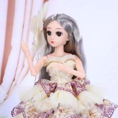 Imagem de Boneca inteligente BJD Doll UCanaan 1/4 SD de 45 cm com roupas e sapat