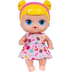 Imagem de Boneca Para Menina Bebê Passeio Loira - Super Toys
