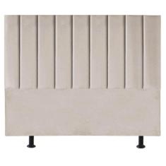 Imagem de Cabeceira Estofada De Cama Casal Queen 160 Cm Mavie Corino Cor:bege