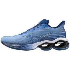 Imagem de Mizuno Wave Creation 25 masculino, Marina/Navy Peony, 39