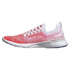 Imagem de Athletic Propulsion Labs Techloom Breeze Tênis masculino, Branco/Impulse Red/Ombre, 41