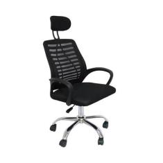 Imagem de Cadeira Office Diretor com Encosto e Rodízios Cádis Preto