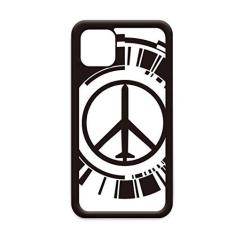 Imagem de Capa com estampa de avião com símbolo da paz antiguerra para iPhone 11 Pro Max para capa de celular da Apple