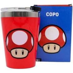 Imagem de Copo Viagem Snap 300Ml Mushroom Red