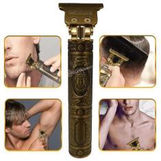 Imagem de Máquina De Cortar Cabelo Sem Fio Acabamento Barbear Em Metal Usb 5V Bb