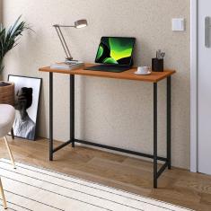 Imagem de Escrivaninha Retrátil Mesa de Computador Elevare Vai Montada Madeirada Madeirado
