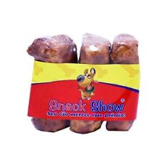 Imagem de Osso Prensado Snack Show para Cães sabor Bacon 3un