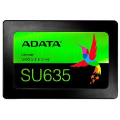 Imagem de SSD 480GB Adata SU635 - Leitura 520 MB/s - Gravação 450MB/s - NAND 3D QLC - ASU635SS-480GQ-R
