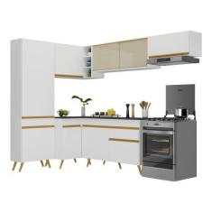 Imagem de Armário Cozinha Completa De Canto Veneza Multimóveis V2052