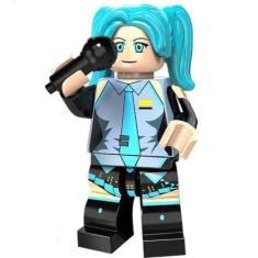 Imagem de Boneco Blocos De Montar Hatsune Miku Diva Vocaloid - Mega Block Toys