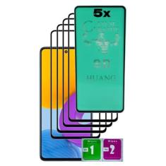 Imagem de 5x Pelicula Ceramica 3d 5d Curva Para Galaxy M52 - Mustangshop
