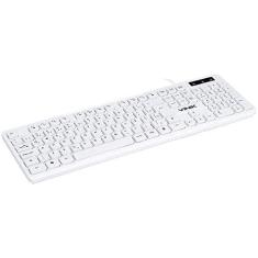 Imagem de TECLADO USB MULTIMIDIA SLIM BRANCO - TECLAS CHOCOLATE - CABO 1.8M - VINIK - TCB200