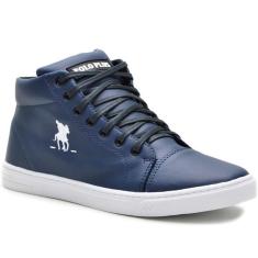 Imagem de Tênis Botinha Casual Sapato Masculino Cano Alto Confortável-Masculino