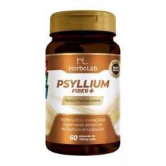 Imagem de Psyllium Fiber Pro 100% Premium - 60 cáps 700mg - Herbolab