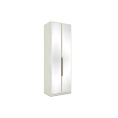 Imagem de Modulo De Quarto Solteiro Guarda Roupa Mc09 Seletto C 2 Portas C Espelho Areia Henn