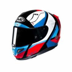Imagem de Capacete Hjc Rpha 11 Seeze Azul Vermelho E Branco 59 F016