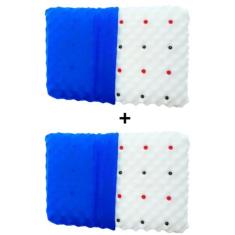 Imagem de TRAVESSEIRO ORTOPEDICO Altura 12 cm SONO DE QUALIDADE ALIVIA DORES MUSCULARES