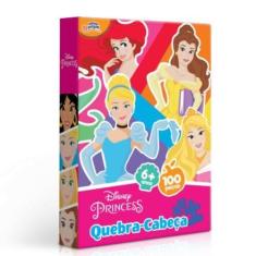 Imagem de Quebra Cabeça Princesas 100 Peças - Loja Secom