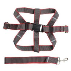 Imagem de Peitoral Com Guia Reforçado Para Cachorros de Grande Porte Pitbull Labrador Golden