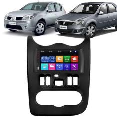 Imagem de Kit Multimidia MP5 Sandero 07 08 09 10 11 7 Pol TouchScreen + Câmera d