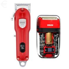 Imagem de Barbeador Elétrico Shaver Ng-988 E Máquina De Corte Ng-2025 - Wmark
