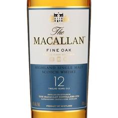 Imagem de Whisky Escocês 12 Anos The Macallan Fine Oak Single Malt Garrafa 700ml