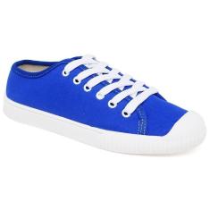 Imagem de Tênis Feminino Lona Cadarço Liso Conforto Dia a Dia-Feminino