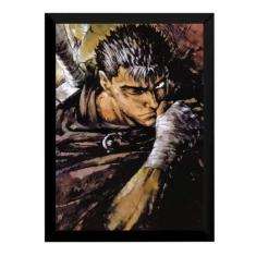 Imagem de Quadro Anime Berserk Arte Guts Poster Moldurado