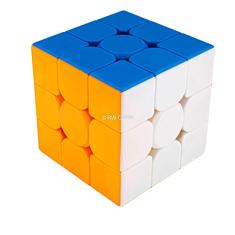 Imagem de Cubo Magico Profissional 3x3 Stickerless Speedcubing Demolidor, Moyu Meilong, sem autocolantes, Multicor
