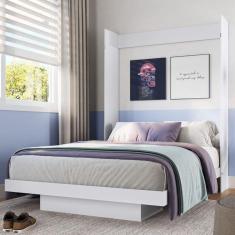 Imagem de Cama Articulável Vertical Casal 140 Vancouver Branco