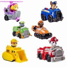 Imagem de Kit Com 6 Carrinhos Patrulha Canina Brinquedo De Fricção 6 - Paw Patro