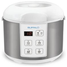 Imagem de Panela de Pressão Multifuncional 1.8L, Painel Digital, Aço Inoxidável, 500W, 110v, BUFFALO KW BSC18, Branco
