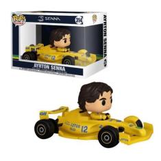 Imagem de Boneco Funko Pop! Rides Deluxe Lotus Ayrton Senna 314 Candide - 11904